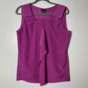 Apostrophe, Sleeveless Silky Blouse. Size Medium. In excellent condition!